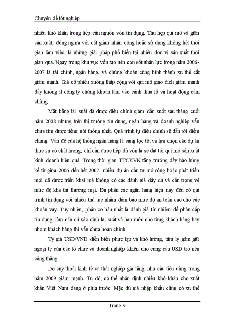 image for page Thực trạng và giải pháp phát triển xuất khẩu các mặt hàng nông sản Việt Nam trong bối cảnh suy giảm kinh tế toàn cầu