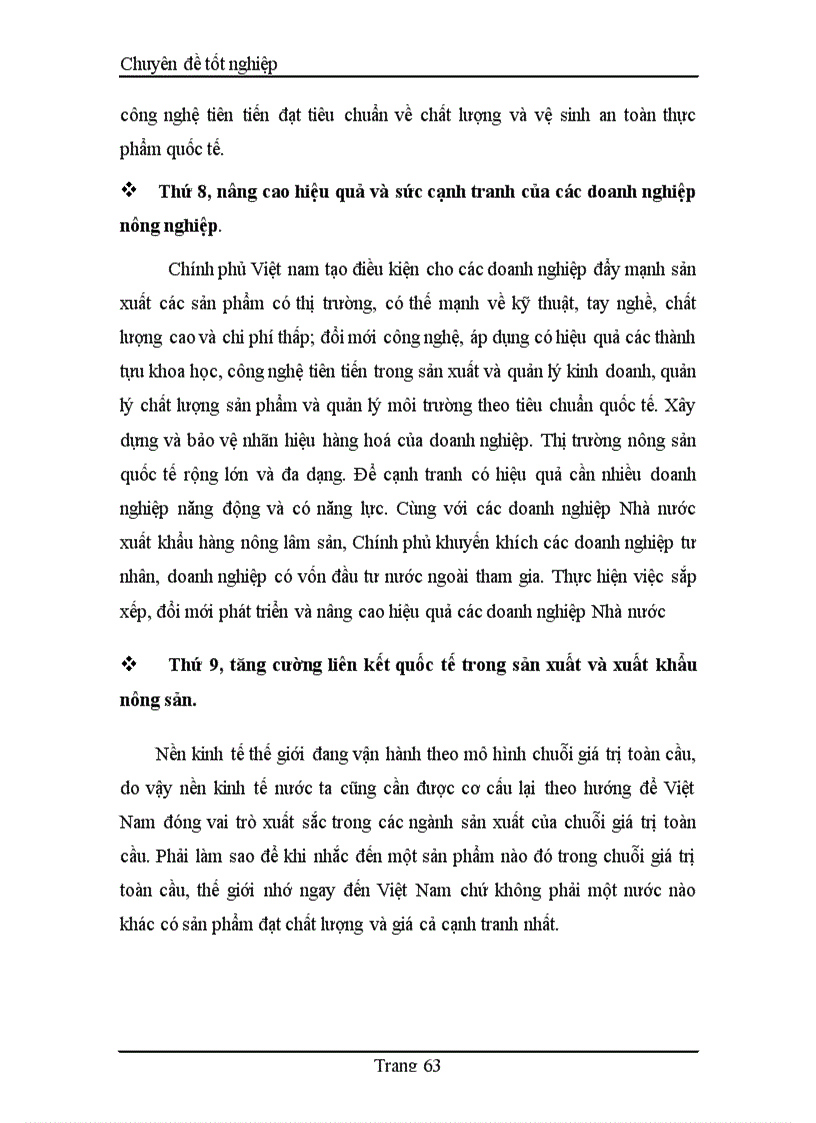 image for page Thực trạng và giải pháp phát triển xuất khẩu các mặt hàng nông sản Việt Nam trong bối cảnh suy giảm kinh tế toàn cầu