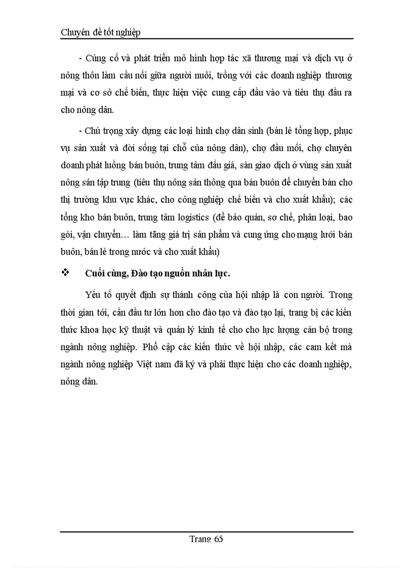 image for page Thực trạng và giải pháp phát triển xuất khẩu các mặt hàng nông sản Việt Nam trong bối cảnh suy giảm kinh tế toàn cầu