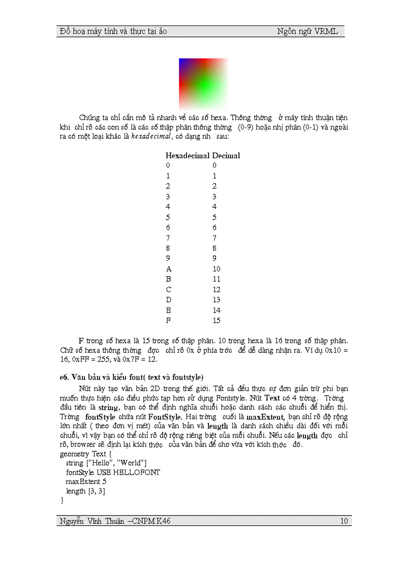 image for page Tìm hiểu ngôn ngữ VRML