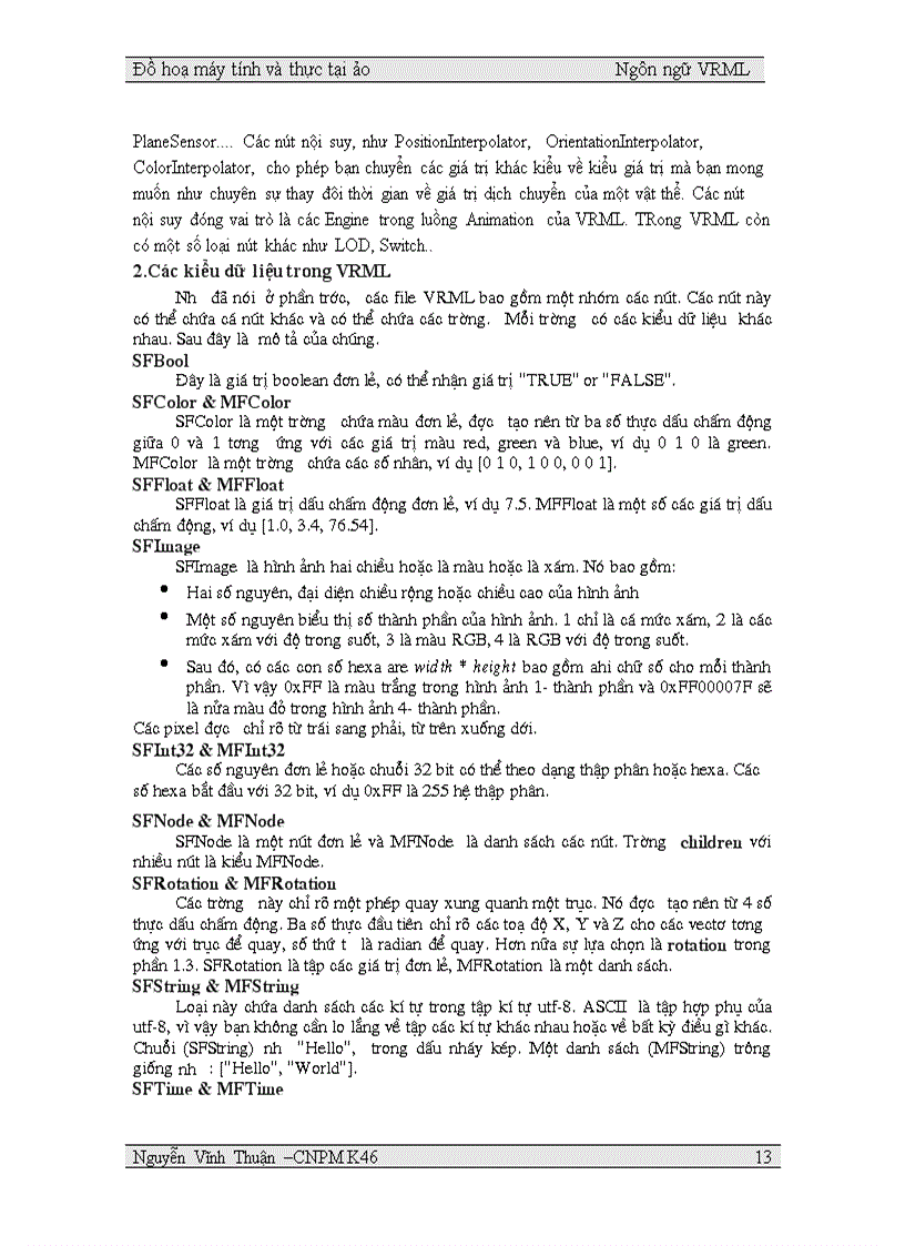 image for page Tìm hiểu ngôn ngữ VRML