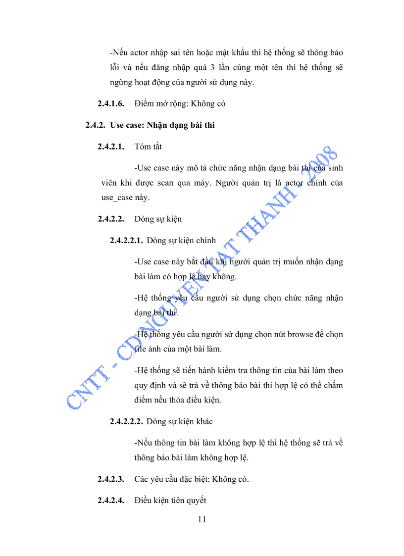 image for page Luận văn Xây dựng phần mềm chấm điểm bài thi trắc nghiệm trên giấy