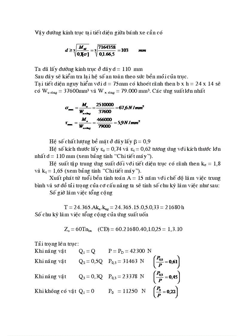 image for page Thiết kế cầu trục hai dầm kiểu hộp có dẫn động riêng tải trọng 10T