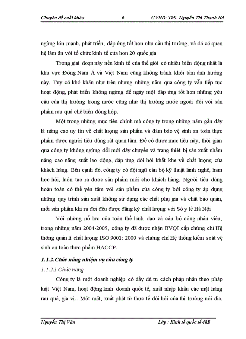 image for page Giải pháp mở rộng thị trường xuất khẩu rau quả của Công ty cổ phần xuất nhập khẩu rau quả I