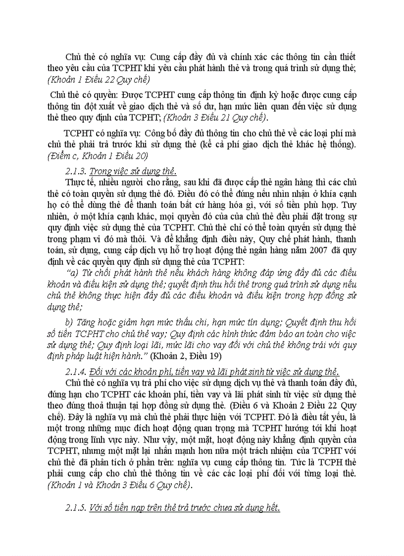 image for page Phân tích những mối quan hệ pháp lý giữa các bên trong quan hệ thanh toán thông qua thẻ ngân hàng