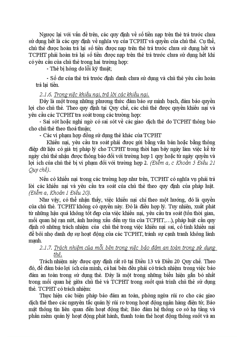 image for page Phân tích những mối quan hệ pháp lý giữa các bên trong quan hệ thanh toán thông qua thẻ ngân hàng