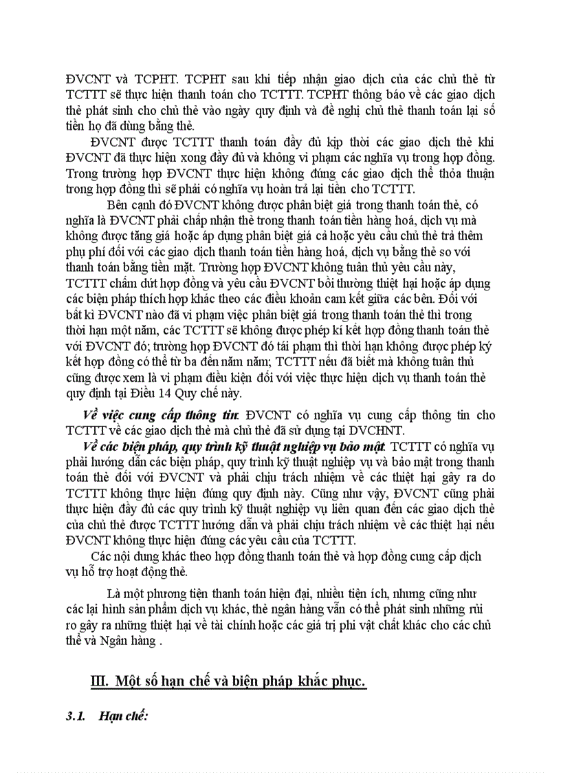 image for page Phân tích những mối quan hệ pháp lý giữa các bên trong quan hệ thanh toán thông qua thẻ ngân hàng