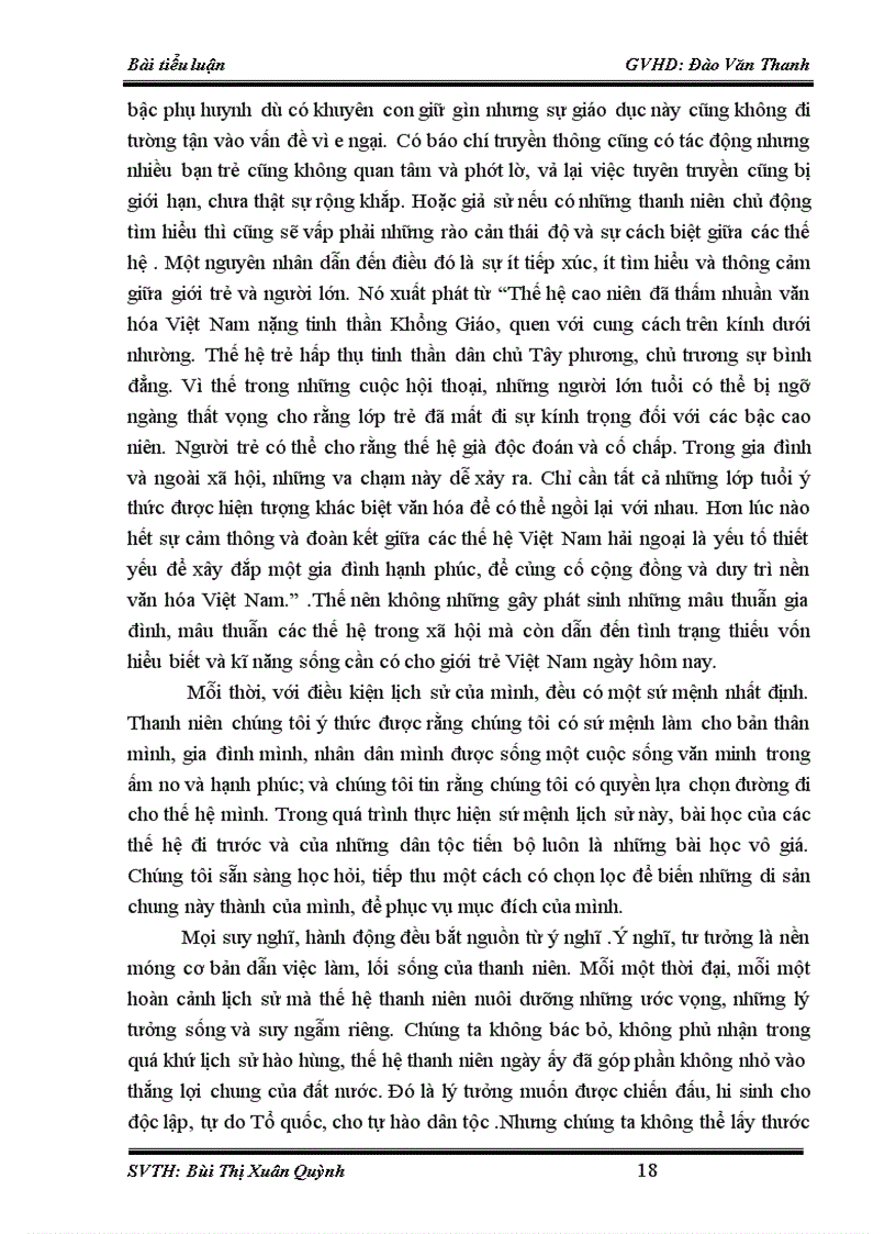 image for page Đề tài tiểu luận nội dung cập nhật hay TƯ TƯỞNG NHÂN VĂN HỒ CHÍ MINH VÀ VẬN DỤNG TƯ TƯỞNG NHÂN VĂN ĐÓ VÀO THỜI KỲ ĐỔI MỚI