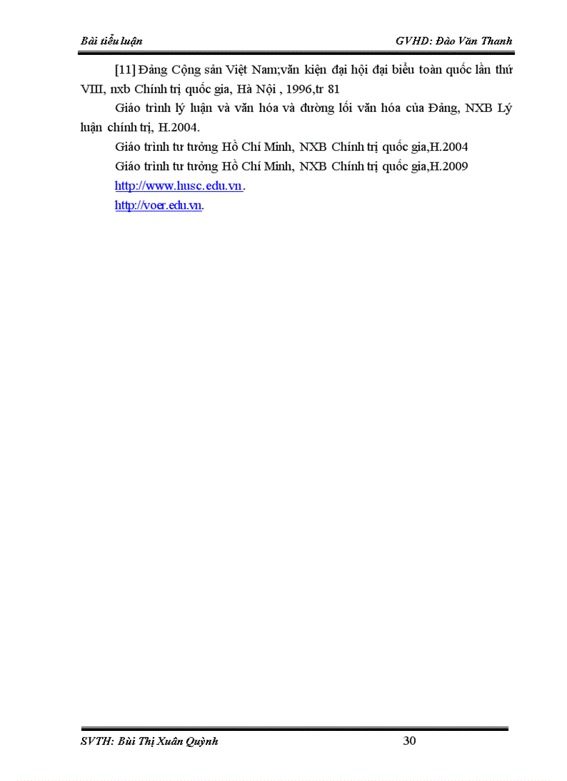 image for page Đề tài tiểu luận nội dung cập nhật hay TƯ TƯỞNG NHÂN VĂN HỒ CHÍ MINH VÀ VẬN DỤNG TƯ TƯỞNG NHÂN VĂN ĐÓ VÀO THỜI KỲ ĐỔI MỚI