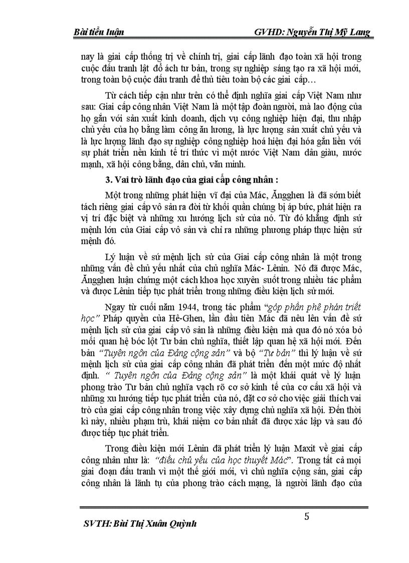 image for page Những nguyên lý cơ bản của chủ nghĩa Mác Lênin Sứ mệnh của giai cấp công nhân Việt Nam