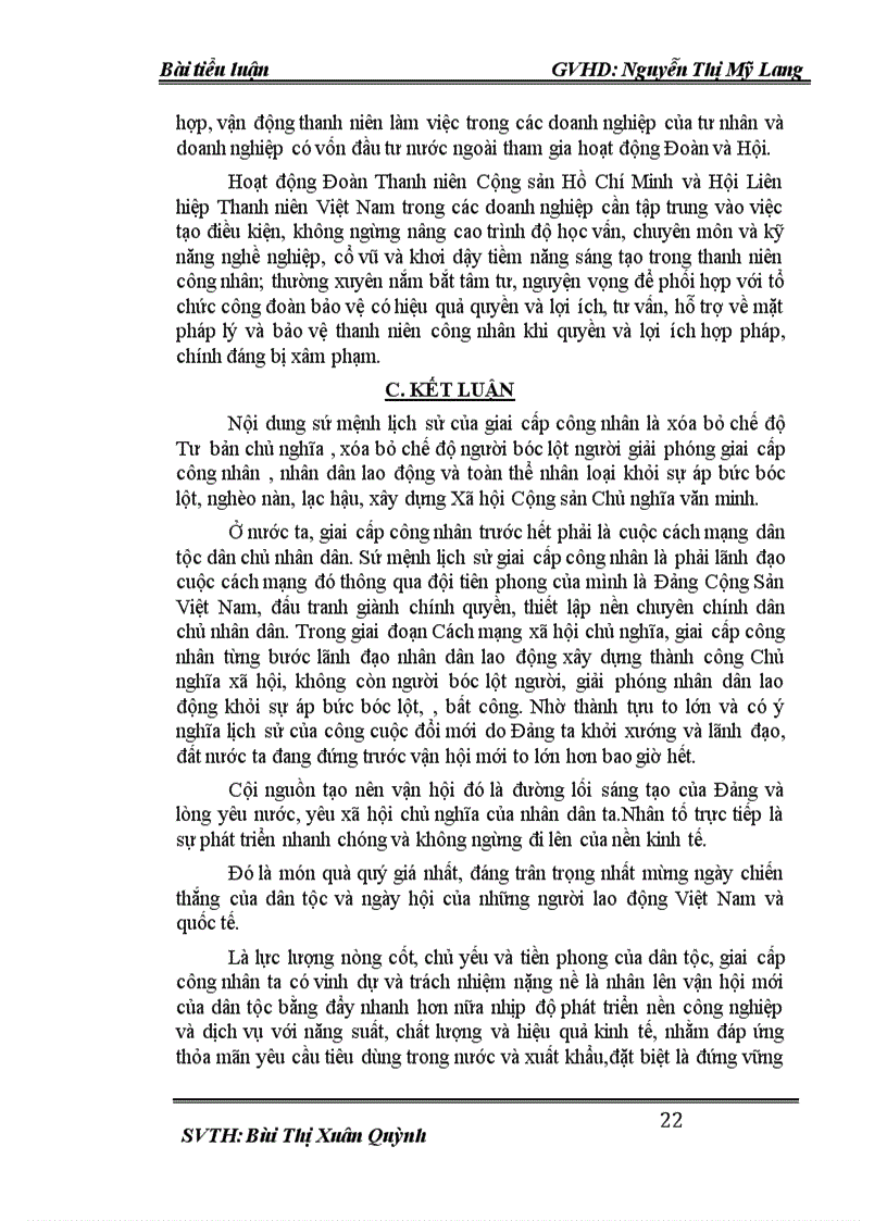 image for page Những nguyên lý cơ bản của chủ nghĩa Mác Lênin Sứ mệnh của giai cấp công nhân Việt Nam