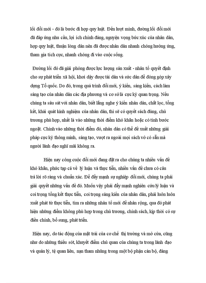 image for page Vận dụng mối quan hệ giữa lý luận và thực tiễn vào quá trình đổi mới ở Việt Nam