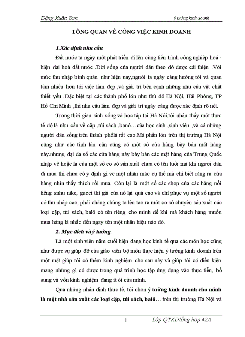 image for page Ýtưởng kinh doanh sản xuất các loại cặp túi sách balô