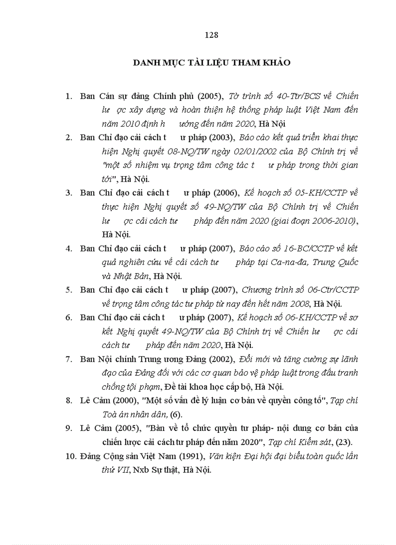 image for page Hoàn thiện pháp luật về thực hành quyền công tố của Viện kiểm sát nhân dân theo yêu cầu cải cách tư pháp ở Việt Nam hiện nay