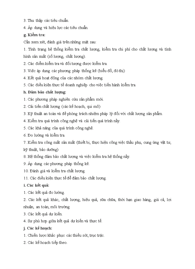 image for page Triết lý và nội dung cơ bản của các phương pháp quản lý chất lượng Ưu nhược điểm và phạm vi áp dụng của từng phương pháp trên