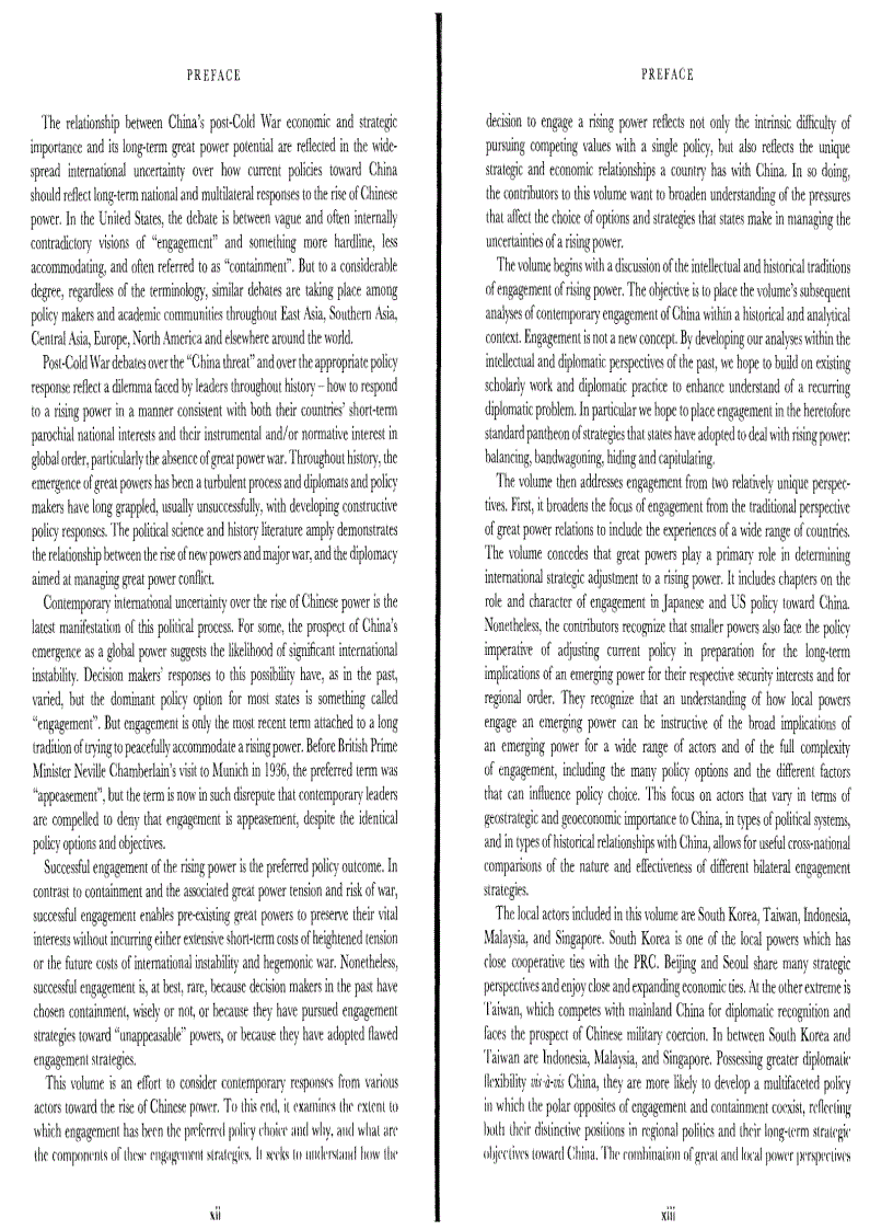 image for page ENGAGING CHINA The Management ofan Emerging Power Tiếp xúc với Trung Quốc ứng phó với nước lớn trỗi dậy