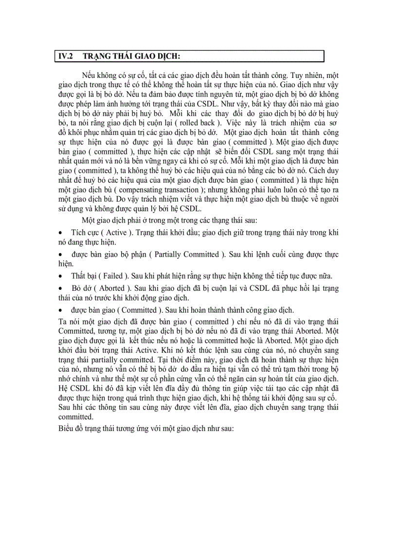 image for page Transaction quản lý giao dịch trong SQL