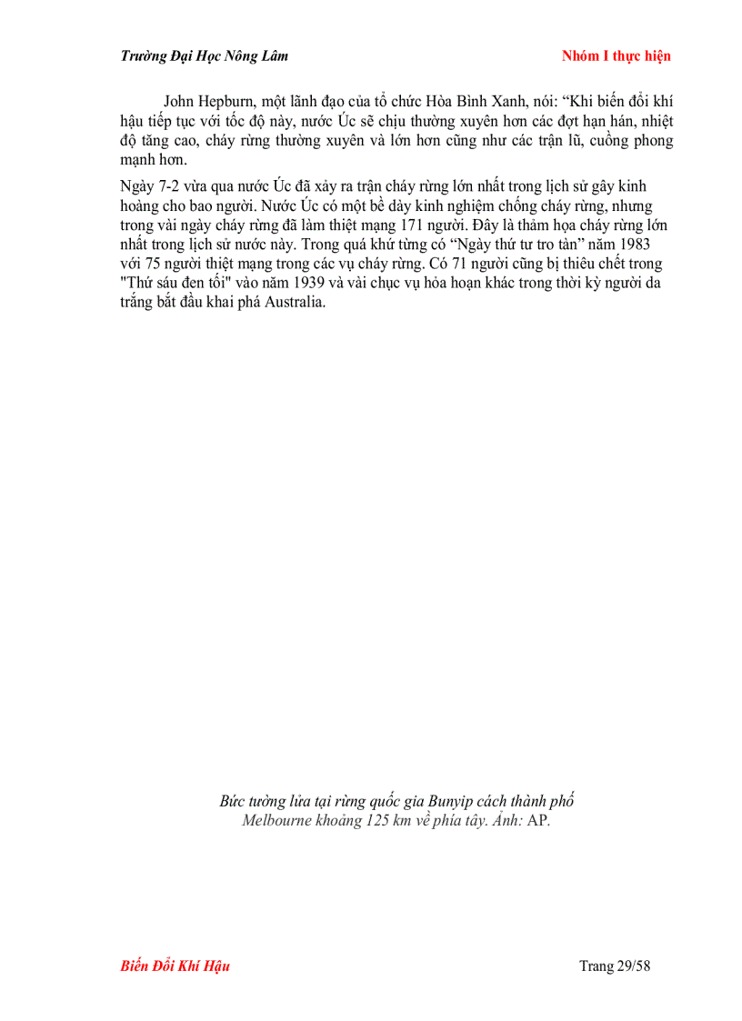 image for page Biến đổi khí hậu ảnh hưởng của biến đổi khí hậu