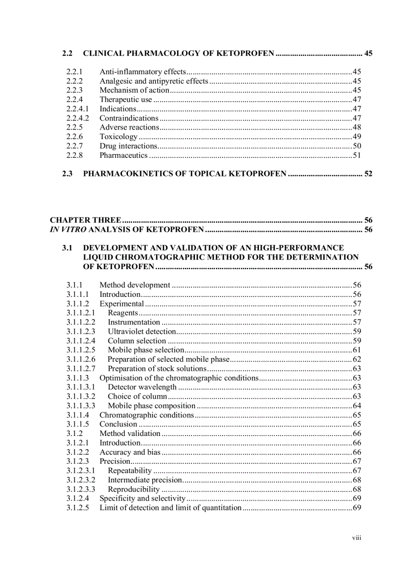 image for page Luận văn thạc sỹ về ketoprofen tiếng anh