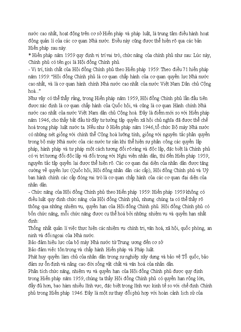 image for page So sánh bộ máy nhà nước theo Hiến pháp 1946 và Hiến pháp 1959