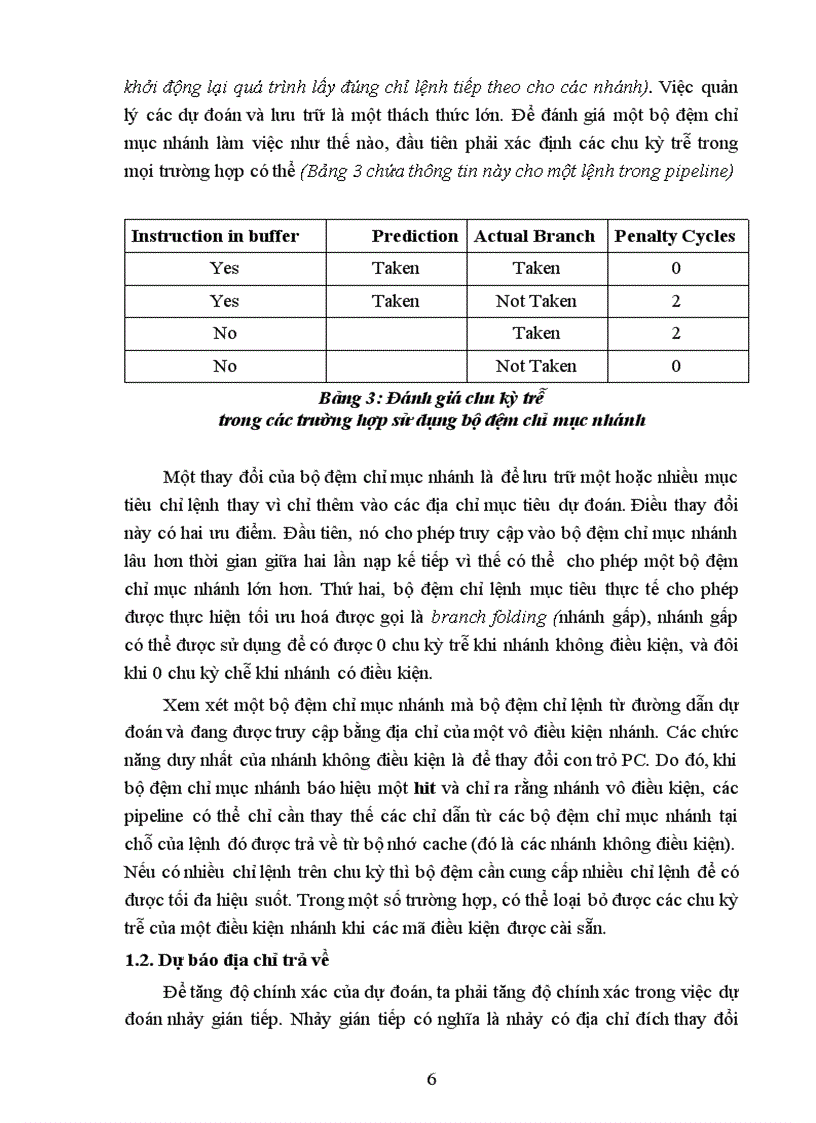 image for page Tiểu luận kiến trúc máy tính Advanced Techniques for Instruction Delivery and Speculation