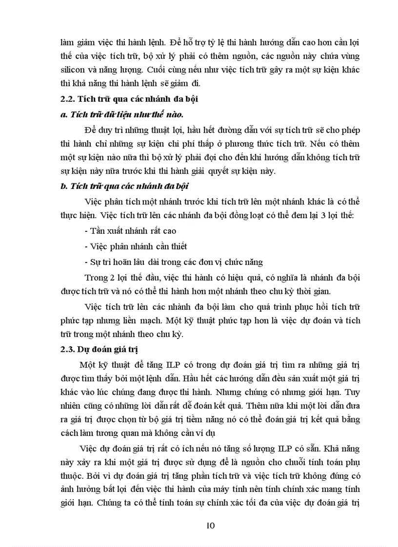 image for page Tiểu luận kiến trúc máy tính Advanced Techniques for Instruction Delivery and Speculation
