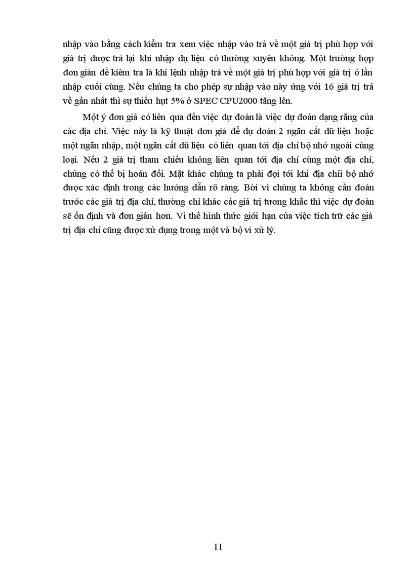 image for page Tiểu luận kiến trúc máy tính Advanced Techniques for Instruction Delivery and Speculation