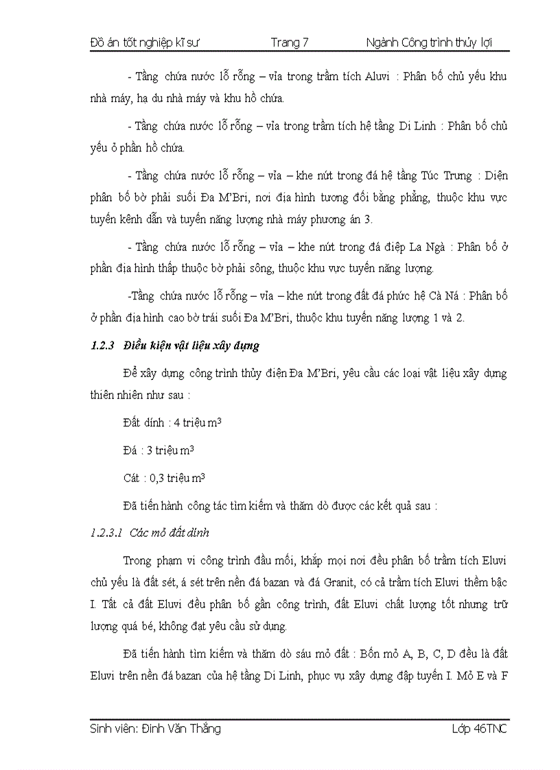 image for page Thiết kế hồ chứa nước ĐămBri 139trang