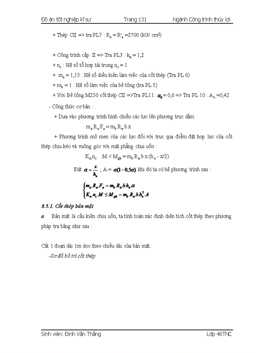 image for page Thiết kế hồ chứa nước ĐămBri 139trang