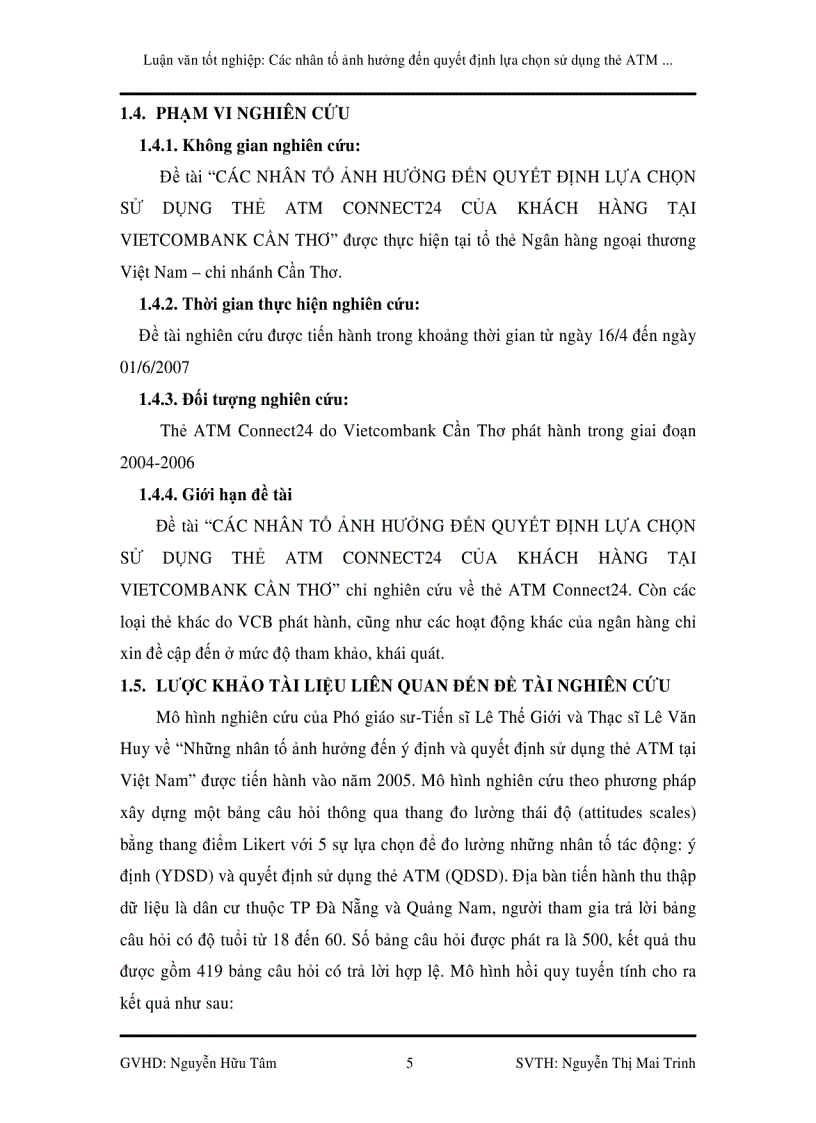 image for page Các nhân tố ảnh hưởng đến quyết định lựa chọn sử dụng thẻ atm vietcombank của khách hàng tại cần thơ