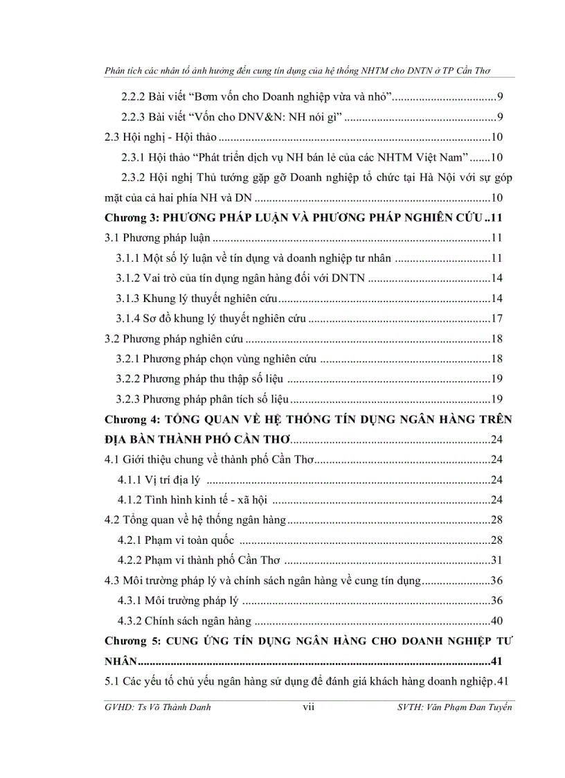 image for page Phân tích các nhân tố ảnh hưởng đến cung tín dụng của hệ thống ngân hàng thương mại cho doanh nghiệp tư nhân ở thành phố cần thơ