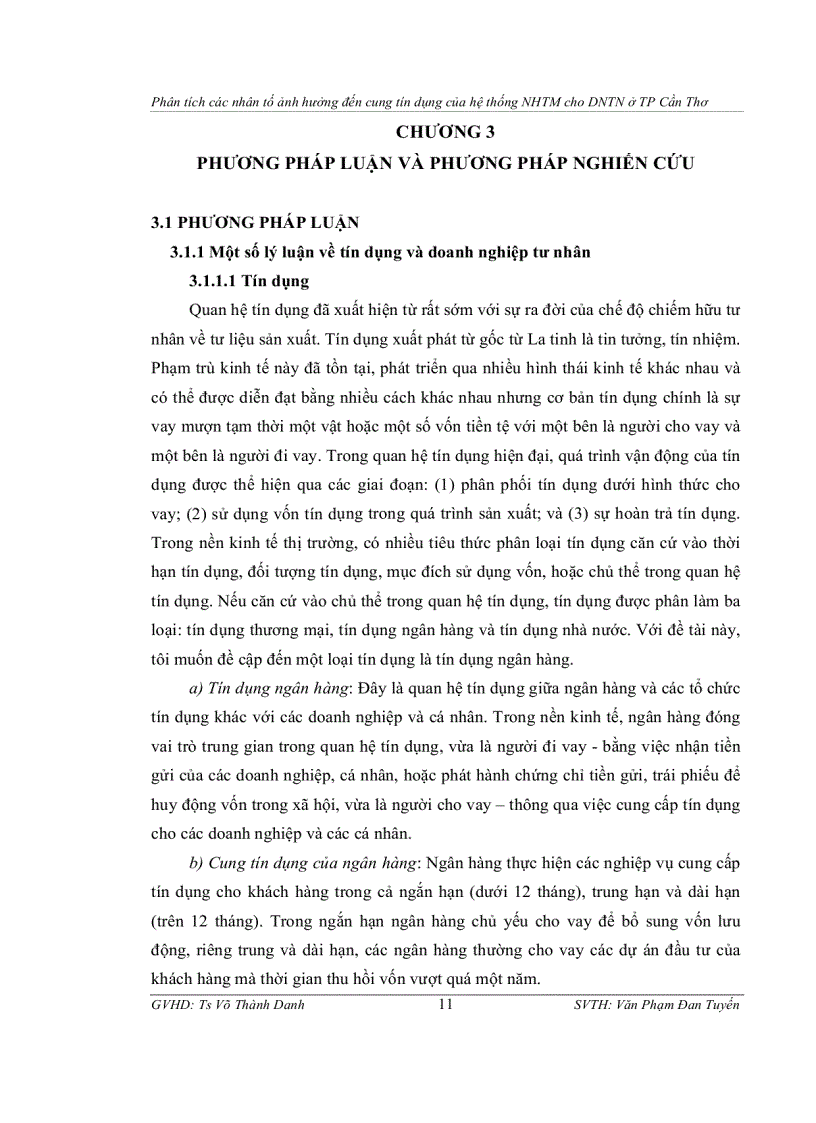 image for page Phân tích các nhân tố ảnh hưởng đến cung tín dụng của hệ thống ngân hàng thương mại cho doanh nghiệp tư nhân ở thành phố cần thơ