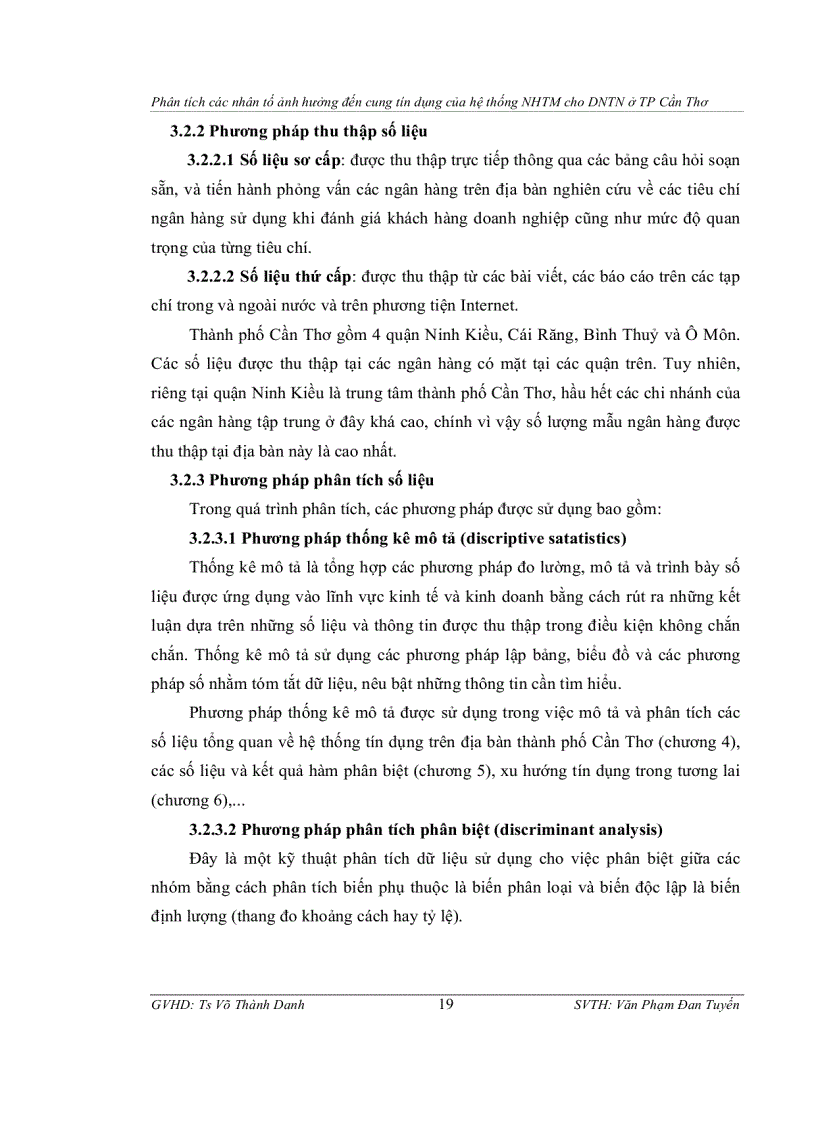 image for page Phân tích các nhân tố ảnh hưởng đến cung tín dụng của hệ thống ngân hàng thương mại cho doanh nghiệp tư nhân ở thành phố cần thơ
