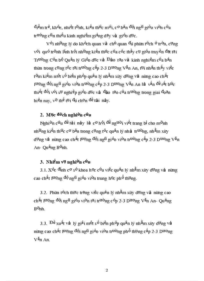 image for page Nâng cao chất lượng đội ngũ giáo viên của Hiệu trưởng trường THCS Thành Minh Thạch Thành