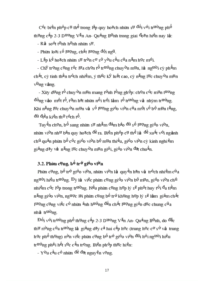 image for page Nâng cao chất lượng đội ngũ giáo viên của Hiệu trưởng trường THCS Thành Minh Thạch Thành