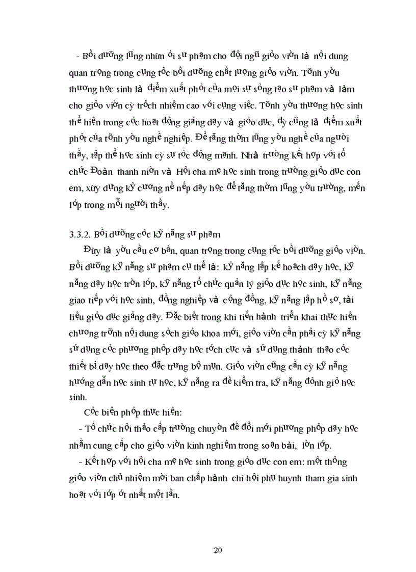 image for page Nâng cao chất lượng đội ngũ giáo viên của Hiệu trưởng trường THCS Thành Minh Thạch Thành