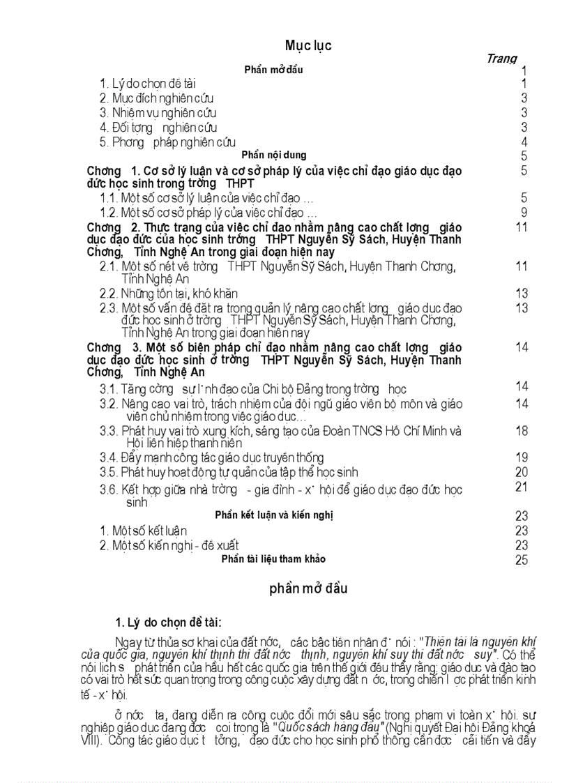 image for page Nâng cao chất lượng đội ngũ giáo viên của Hiệu trưởng trường THCS Thành Minh Thạch Thành