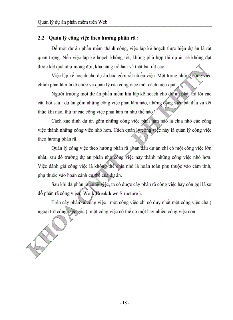 image for page Quản lý dự án phần mềm trên web