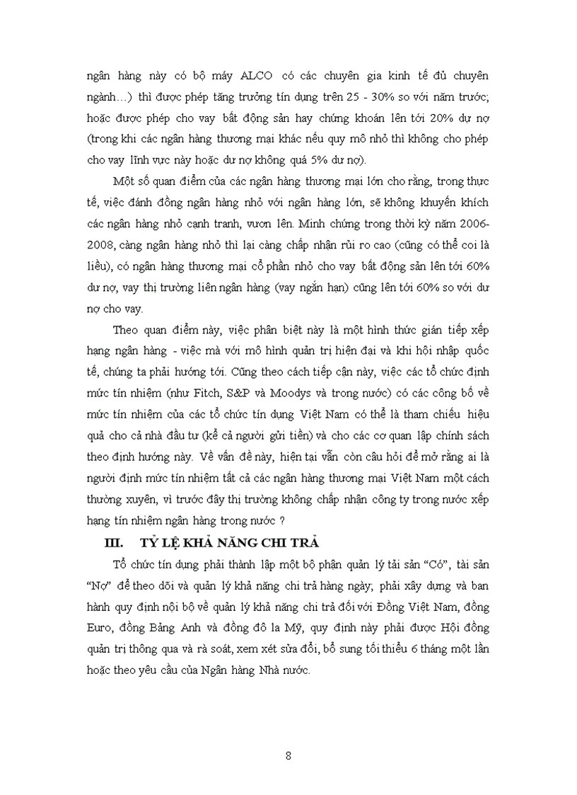 image for page Quy định an toàn trong hoạt động tổ chức tín dụng