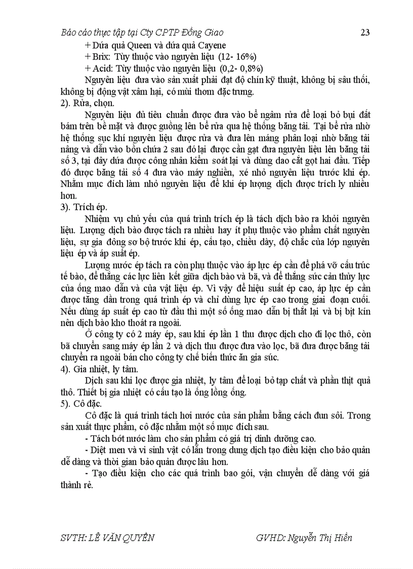 image for page Báo cáo thực tập công nghệ chế biến sản phẩm công ty cổ phần thực phẩm xuất khẩu đồng giao