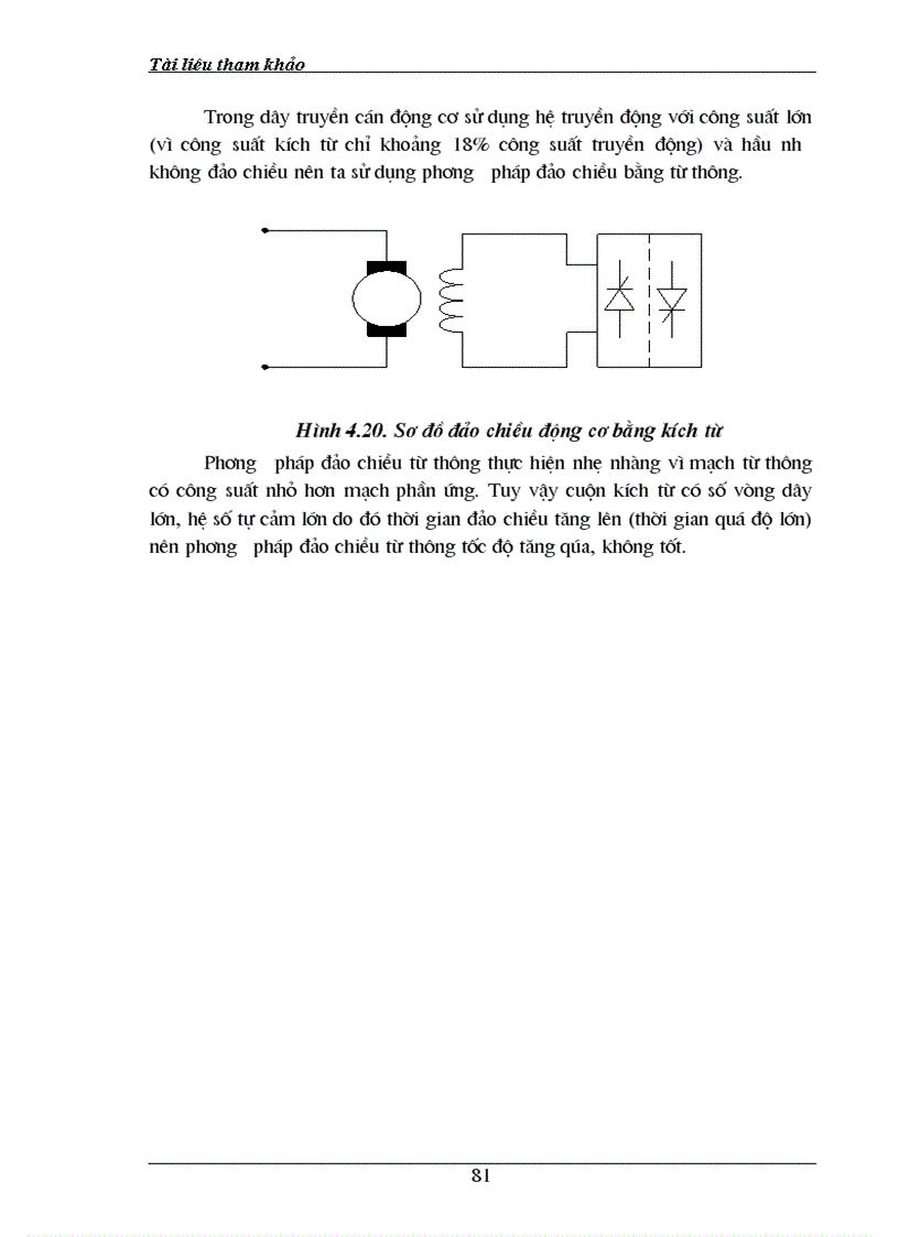 image for page Thiết kế bộ điều khiển động cơ một chiều kích từ độc lập