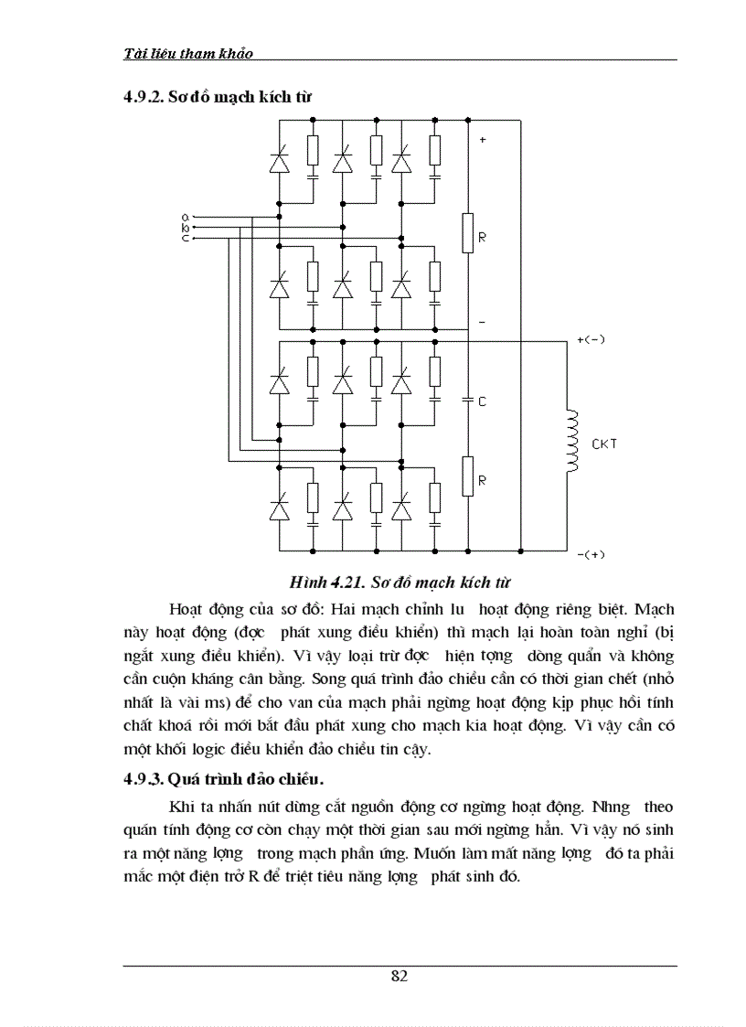 image for page Thiết kế bộ điều khiển động cơ một chiều kích từ độc lập