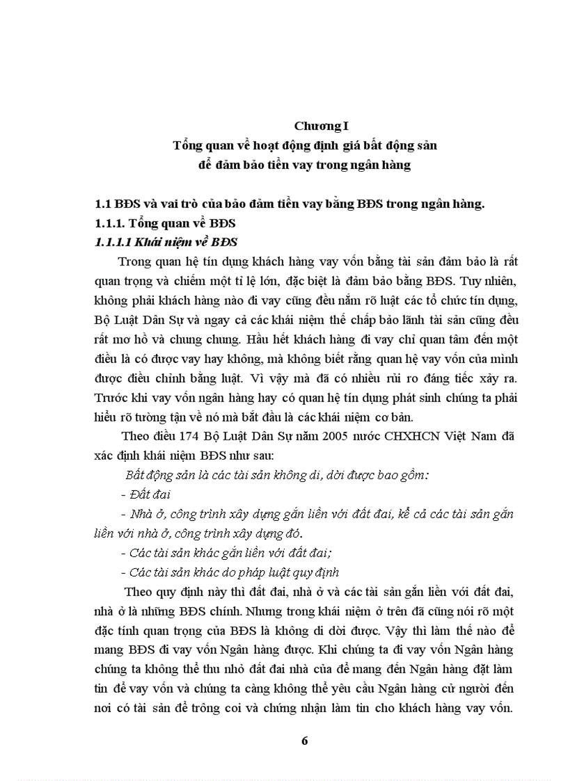 image for page Phương pháp thẩm định bất động sản đảm bảo tại ngân hàng TMCP Quân Đội