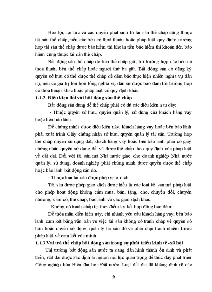 image for page Phương pháp thẩm định bất động sản đảm bảo tại ngân hàng TMCP Quân Đội