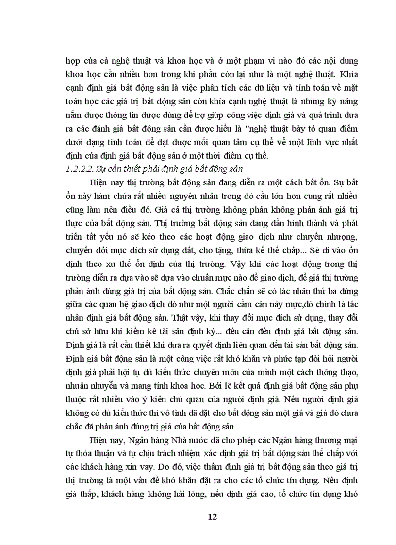 image for page Phương pháp thẩm định bất động sản đảm bảo tại ngân hàng TMCP Quân Đội