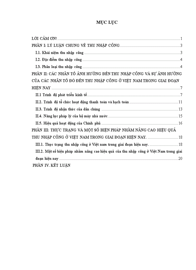 image for page Phân tích các nhân tố ảnh hưởng đến thu nhập công Môn Tài Chính Công SV nhóm 03 ĐH Thương Mại