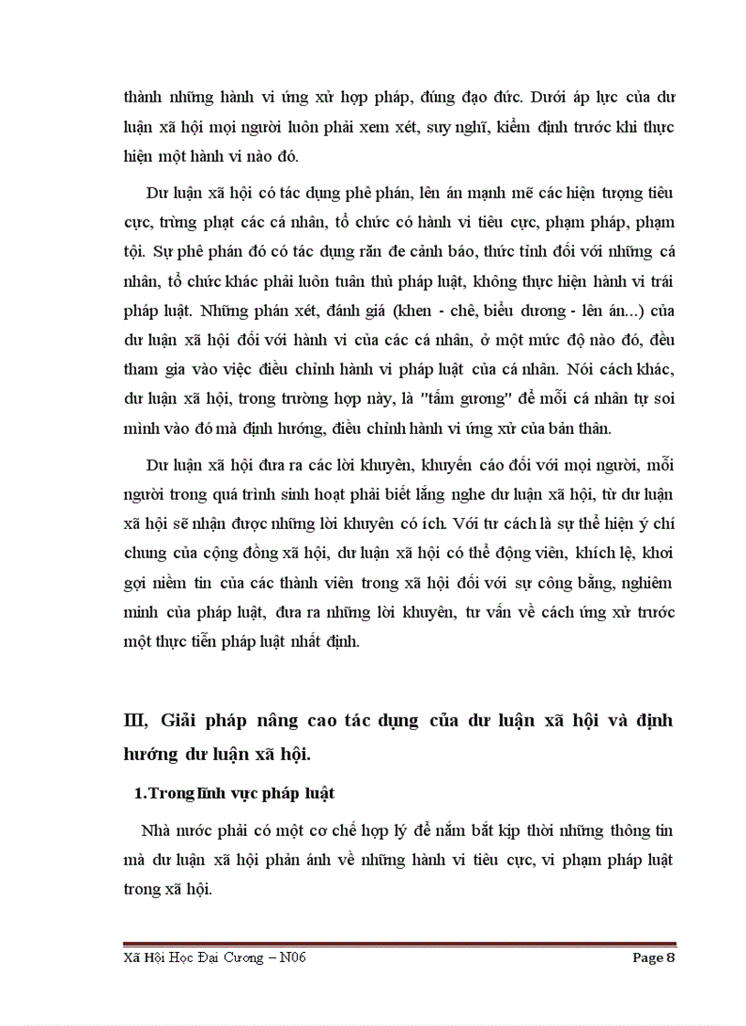 image for page Xã hội học Những tính chất cơ bản cua dư luận xã hội và tác dụng của nó trong lĩnh vực pháp luật