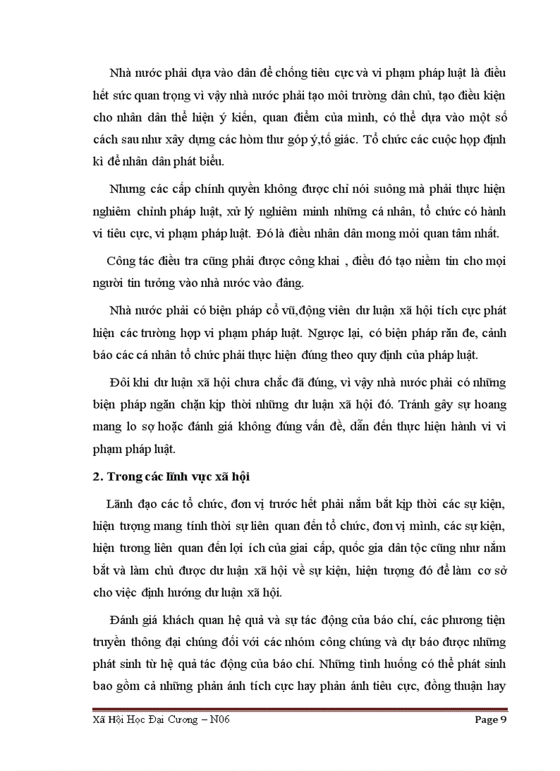 image for page Xã hội học Những tính chất cơ bản cua dư luận xã hội và tác dụng của nó trong lĩnh vực pháp luật