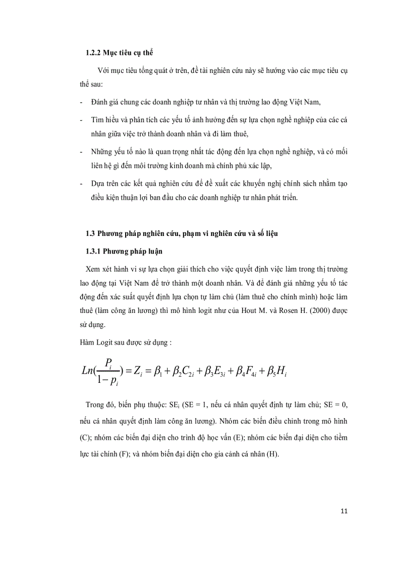 image for page Tác động của trình hộ học vấn tiềm lược tài chính và gia cảnh cá nhân đến quyết định lựa chọn nghề nghiệp Làm chủ hay làm thuê