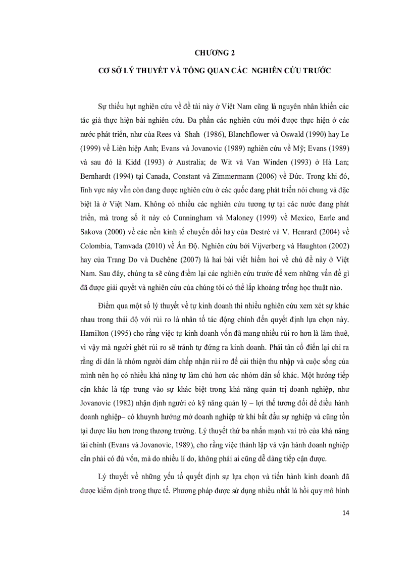 image for page Tác động của trình hộ học vấn tiềm lược tài chính và gia cảnh cá nhân đến quyết định lựa chọn nghề nghiệp Làm chủ hay làm thuê